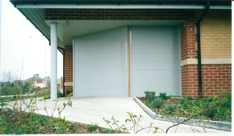 Office roller shutters inside or outside