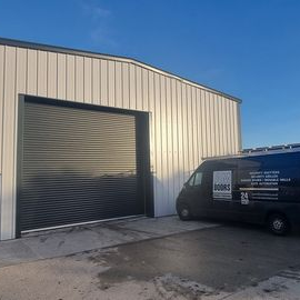 Industrial roller shutters